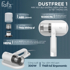 FATZ - MÁY HÚT BỤI GIƯỜNG NỆM CẦM TAY VÀ TIỆT TRÙNG UVC DUSTFREE 1