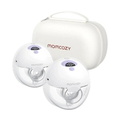 MOMCOZY - MÁY HÚT SỮA ĐIỆN ĐÔI RẢNH TAY KHÔNG DÂY M5 WEARABLE BREST PUMPS