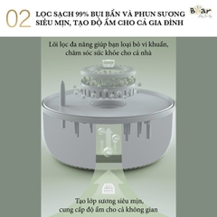 BEAR - MÁY PHUN SƯƠNG TẠO ẨM JSQ-C45U1
