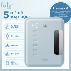 FATZ - MÁY TIỆT TRÙNG SẤY KHÔ NANO ION PLASMAX 6+FB4822FK