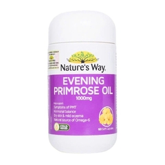 NATURE'S WAY - 2Y+TINH DẦU HOA ANH THẢO VÀ GAMMA LINOLENIC ACID GLA EVENING PRIMROSE OIL