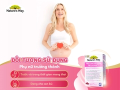 NATURE'S WAY - VITAMIN VÀ DHA CHO MẸ PRECONCEPTION PREGNANCY BREASTFEEDING PLUS