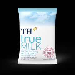 TH - 1Y+SỮA TƯƠI TIỆT TRÙNG TÚI GIẤY