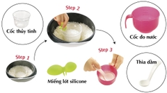 RICHELL - BỘ NẤU CHÁO/CƠM NÁT TRONG NỒI CƠM ĐIỆN