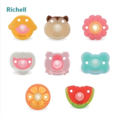RICHELL - TI GIẢ SILICONE KÈM HỘP ĐỰNG