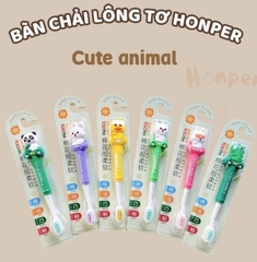 HONPER - BÀN CHẢI LÔNG TƠ CUTE ANIMAL