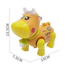 HT - ĐỒ CHƠI CON BÒ CHẠY PIN PHÁT NHẠC