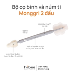 HIBEE - CỌ BÌNH BỌT BIỂN MONGRI 2 ĐẦU
