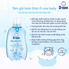 DNEE - SỮA TẮM GỘI ORGANIC