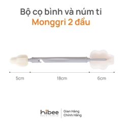 HIBEE - CỌ BÌNH BỌT BIỂN MONGRI 2 ĐẦU