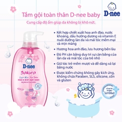 DNEE - SỮA TẮM GỘI ORGANIC