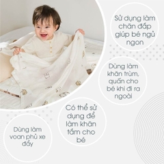 DONO&DONO - CHĂN HÈ SỢI TRE 106*106