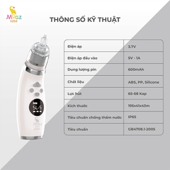 MOAZ - MÁY HÚT MŨI ĐIỆN TỬ MB-095