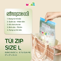 MOAZ - TÚI ZIP ĐA NĂNG 20PCS