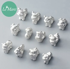 LEMARE - VÒNG TAY DÂU MIX BẠC XI VÀNG