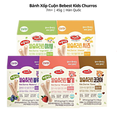 BEBEST - 7M+BÁNH XỐP CUỘN KIDS CHURROS