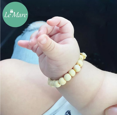LEMARE - VÒNG TAY DÂU MIX BẠC XI VÀNG