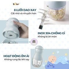 BEAR - MÁY XAY 8 LƯỠI GR-B03V8