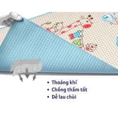 GB BABY - CHIẾU LÓT HƠI CAO SU CHỐNG THẤM 60*90