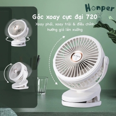 HONPER - QUẠT TÍCH ĐIỆN 10000MAH