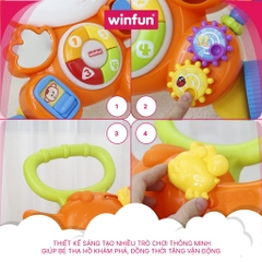WINFUN - XE TẬP ĐI CÓ BÀN NHẠC 0878-NL
