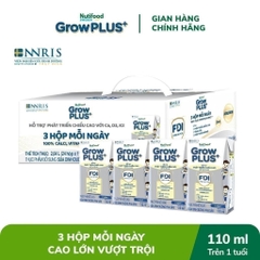 NUTIFOOD - SỮA NƯỚC GROWPLUS+BẠC