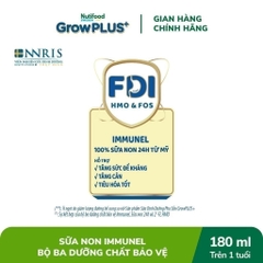 NUTIFOOD - SỮA NƯỚC GROWPLUS+VÀNG IMMUNEL