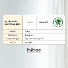 HIBEE - NÚM TI SILICONE