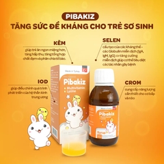 PIBAKIZ - VITAMIN TỔNG HỢP
