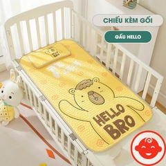 KK - CHIẾU ĐIỀU HÒA CAO SU KÈM GỐI