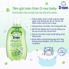DNEE - SỮA TẮM GỘI ORGANIC