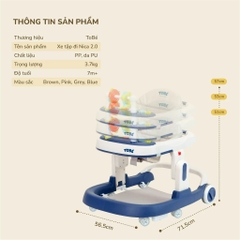 TOBE - XE TẬP ĐI NICA 2.0
