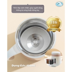 GB BABY - BÌNH Ủ CHÁO GIỮ NHIỆT 450ML