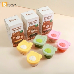 MISAN - HŨ TRỮ THỦY TINH NẮP SILICONE