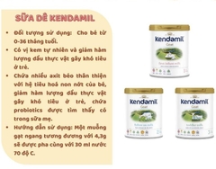 KENDAMIL - SỮA DÊ ĐẠM A2