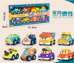 HT - SET 8 Ô TÔ POLI CHẠY ĐÀ