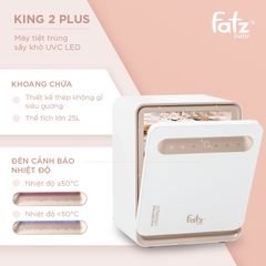 FATZ -MÁY TIỆT TRÙNG SẤY KHÔ UVC-LED KING 2 PLUS