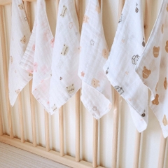 MONONA - SET 5 KHĂN SỮA SỢI TRE 30*30