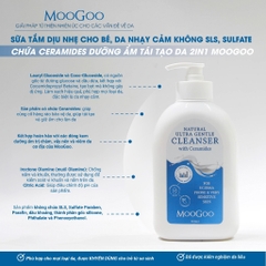 MOOGOO - SỮA TẮM DỊU NHẸ VIÊM DA CƠ ĐỊA