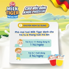 ZOTT - 6M+PHÔ MAI TƯƠI MILK TIGER