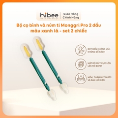 HIBEE - CỌ BÌNH BỌT BIỂN MONGRI PRO 2 ĐẦU