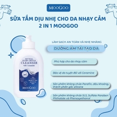 MOOGOO - SỮA TẮM DỊU NHẸ VIÊM DA CƠ ĐỊA