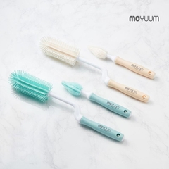 MOYUUM - BỘ CỌ RỬA BÌNH SILICONE