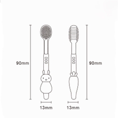 AK - BỘ DỤNG CỤ RƠ LƯỠI SILICONE