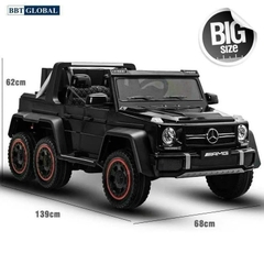 XLS - XE Ô TÔ ĐIỆN MERCEDES 6 BÁNH G63 AMG WF-189