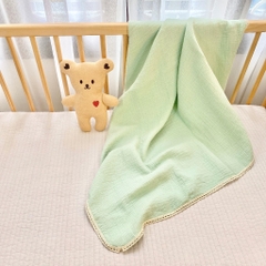 MONONA - CHĂN XÔ 3 LỚP ORAGANIC BO VIỀN