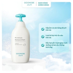 GOONGBE - SỮA TẮM GỘI PRIMMUNE SHAMPOO & BATH