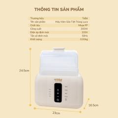TOBE - MÁY HÂM SỮA TIỆT TRÙNG LUCA