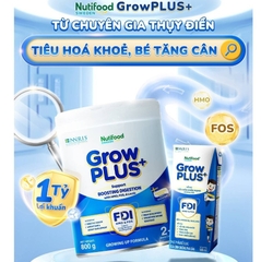 NUTIFOOD - SỮA BỘT GROWPUS FDI+TIÊU HÓA VÀ TĂNG ĐỀ KHÁNG