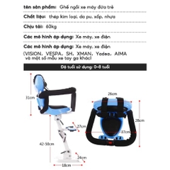 TN - GHẾ NGỒI XE MÁY XE ĐIỆN
